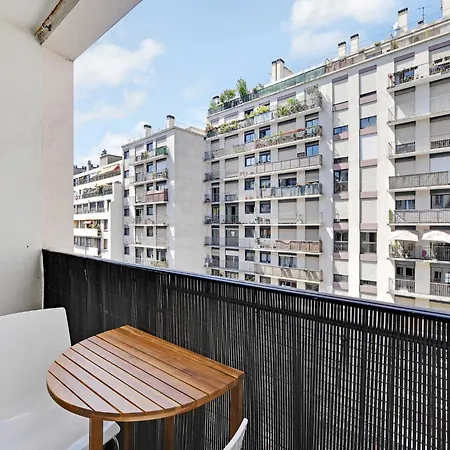 Bright Flat - 1br 4p - Javel Apartment Paris